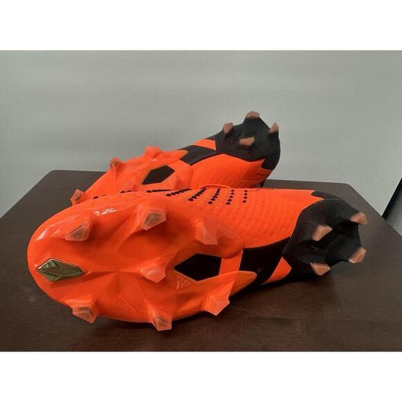Adidas Predator Accuracy.1 AG Orange Black Soccer Cleats Men\'s Sz 11 GW4625 $250 main image 12